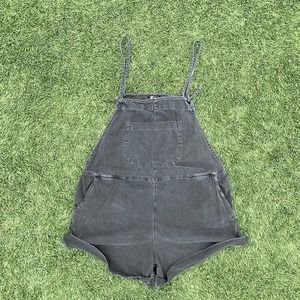 Billabong Charcoal gray romper